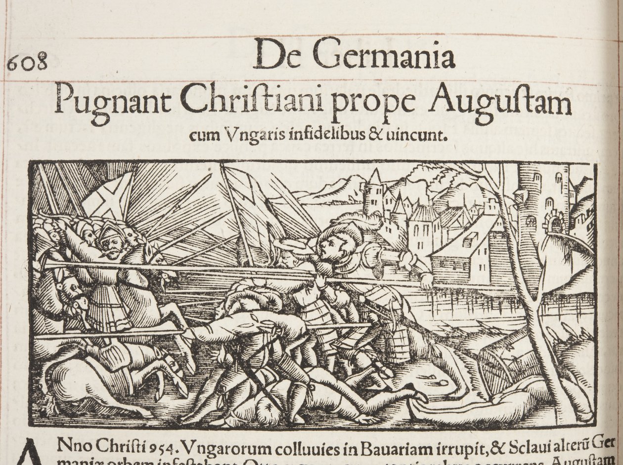 Kozmografi, Fol 608, 1544 by Sebastian Munster