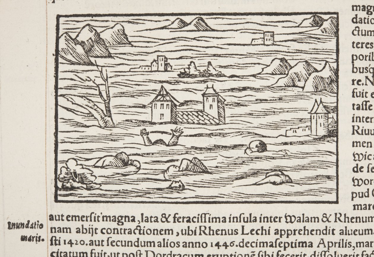 Cosmographia, Fol 516'nın detayı by Sebastian Munster