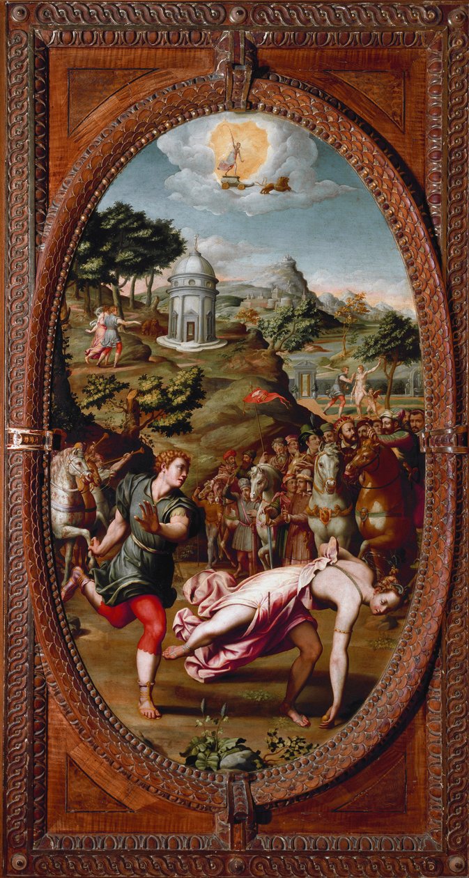 Atalante ve Hippomene by Sebastiano Marsili