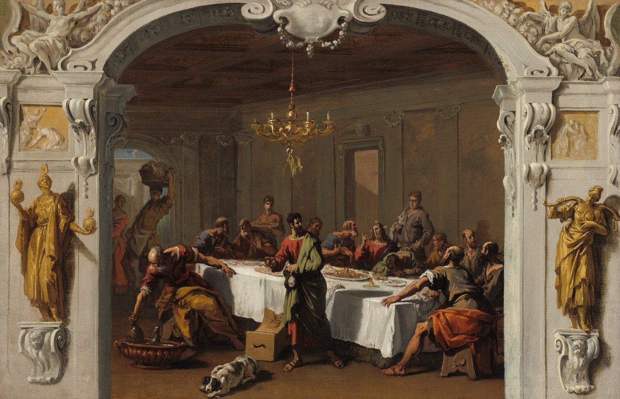 Son Akşam Yemeği, 17131714. by Sebastiano Ricci