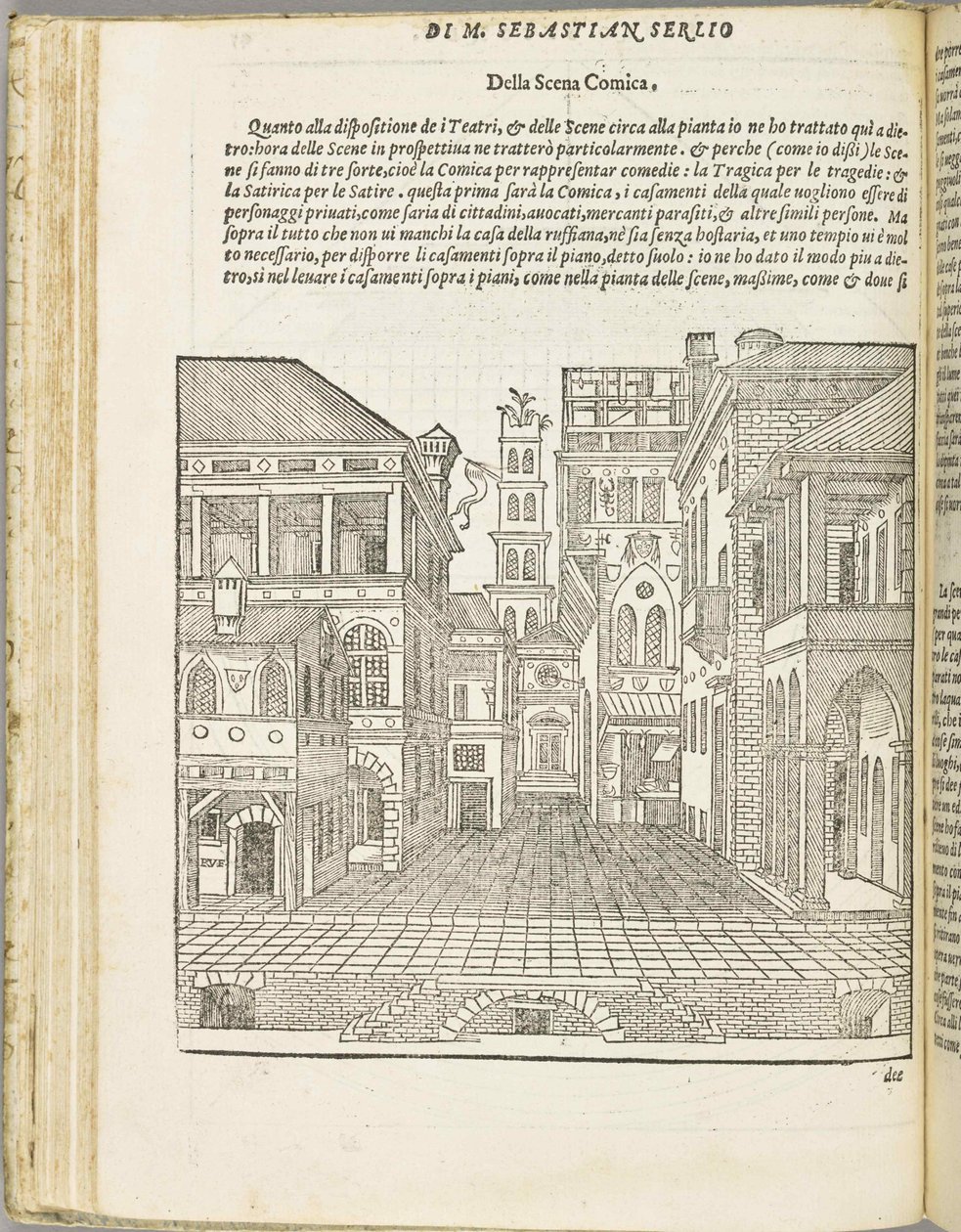 Perspektifin ikinci kitabı, 1566. by Sebastiano Serlio