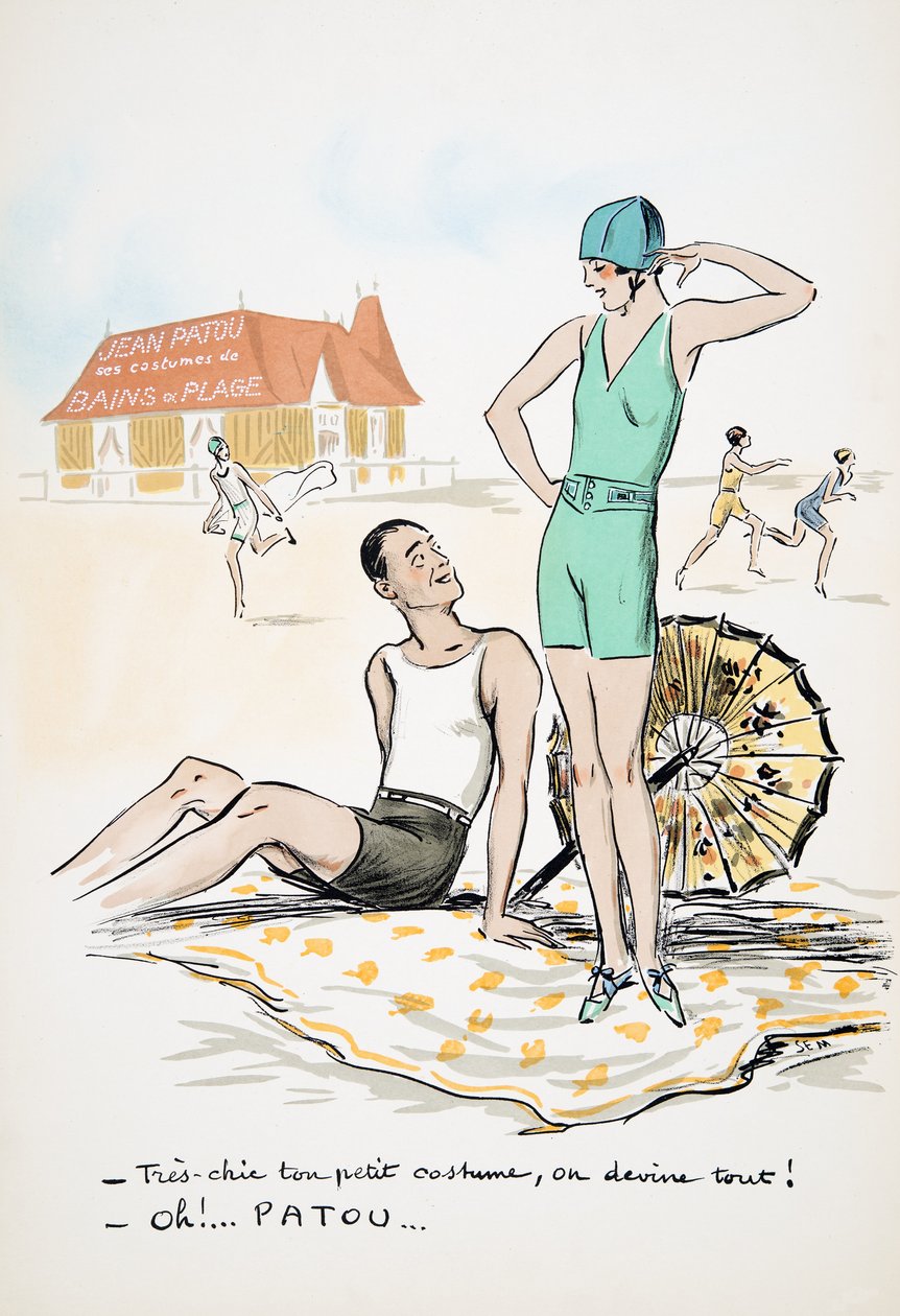 Jean Patou, White Bottoms, pub