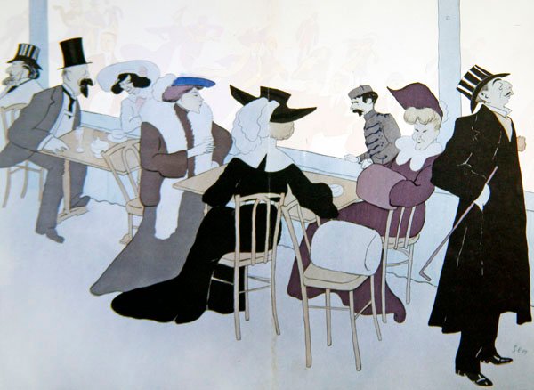 Buz Sarayı, c.1905 (renkli taş) by Sem