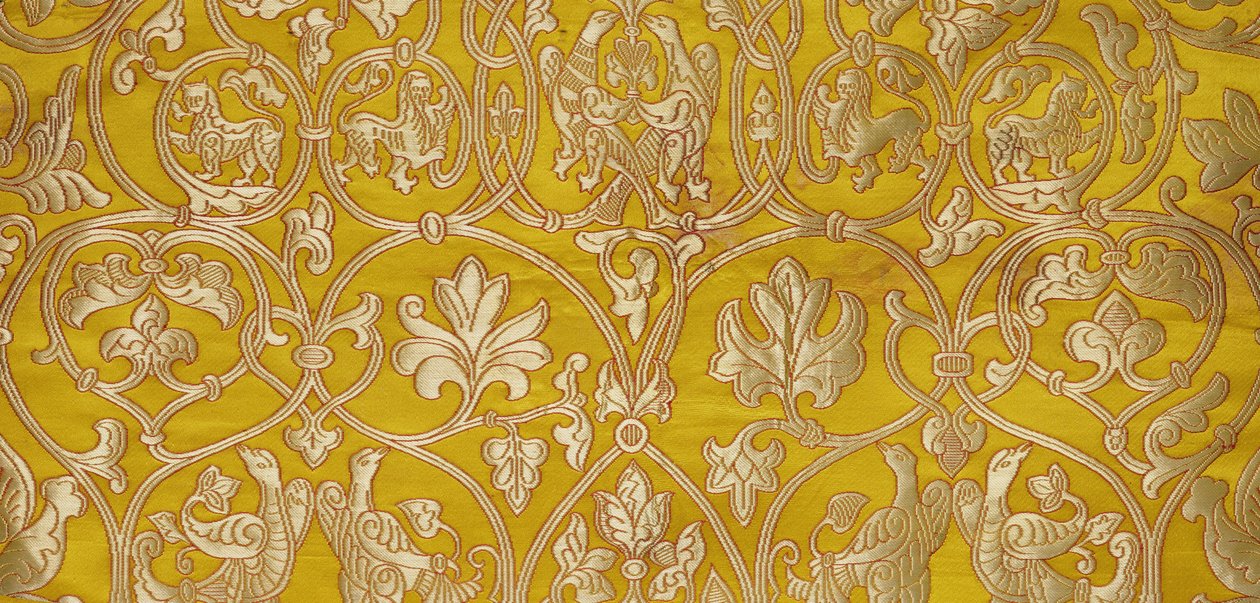 Olovyanishnikov Fabrikada Altın Brokar, 20. yüzyılın başları (tekstil) by Sergei Vashkov