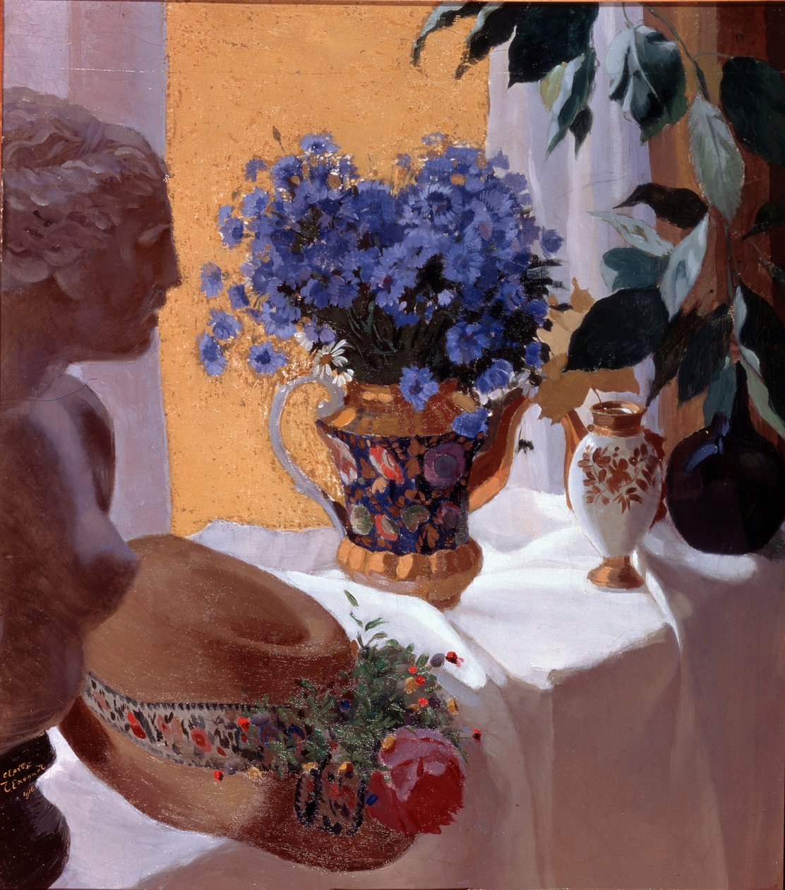 Natürmort, 1916 by Sergei Vasilevich Chekhonin