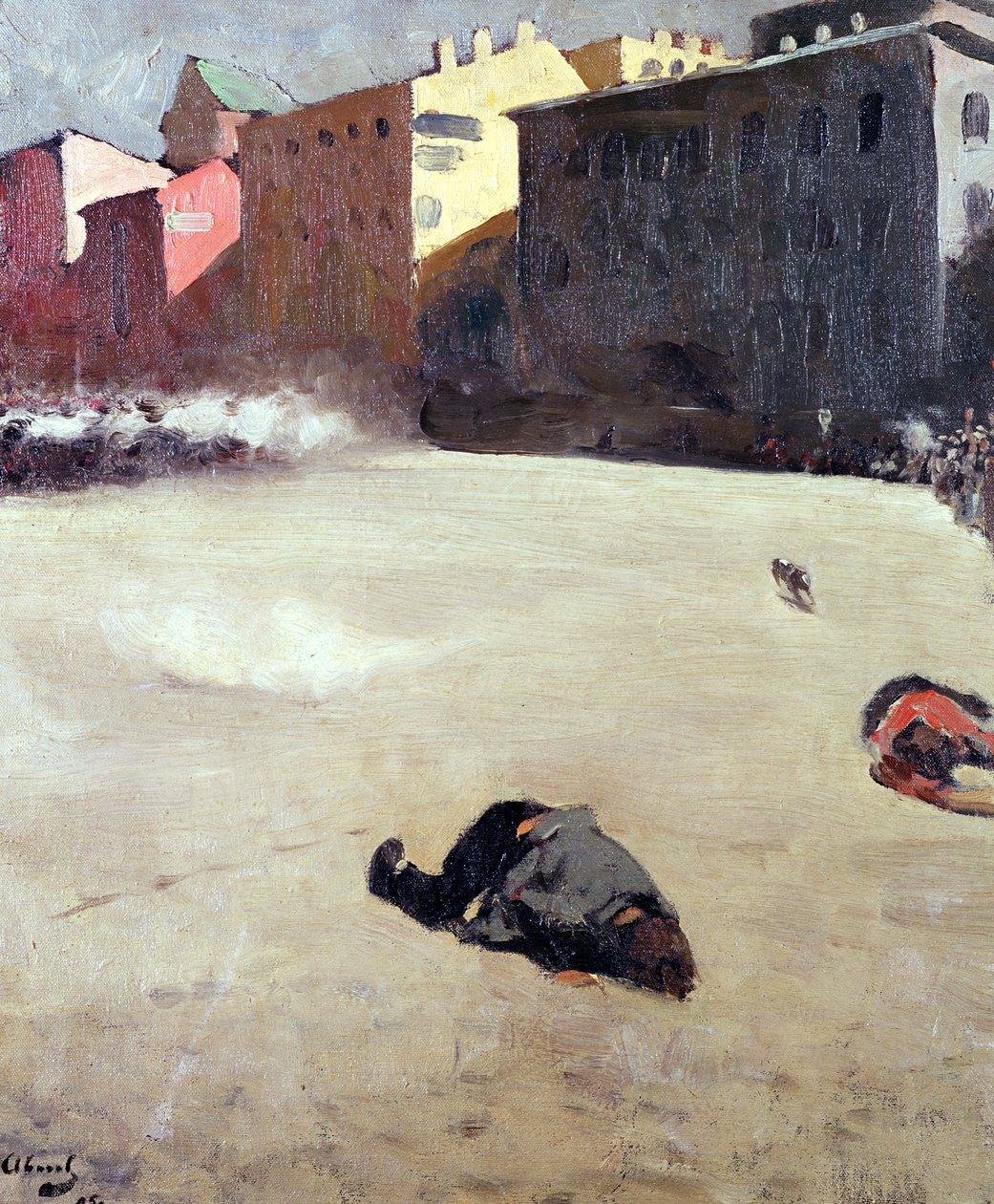 ಶೂಟಿಂಗ್, 1905 ಟರ್ಕಿ by Sergej Vasilevic Ivanov