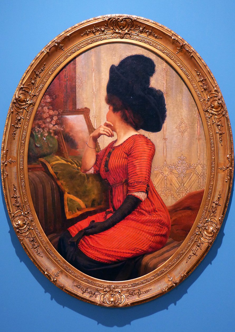 Kırmızılı Kadın by Servais Joseph Detilleux