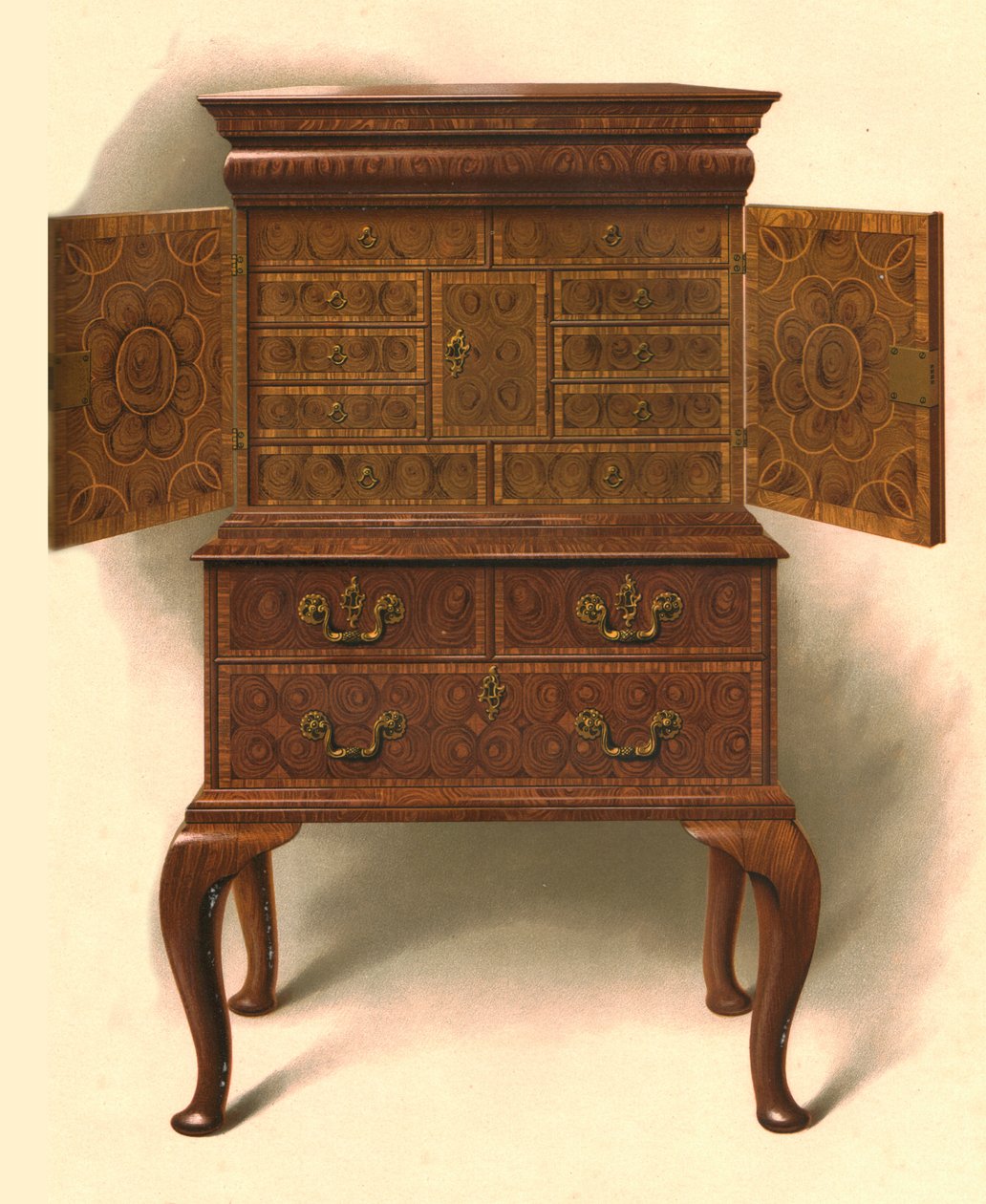 Ceviz dolabı, 1906 by Shirley Charles Llewellyn Slocombe