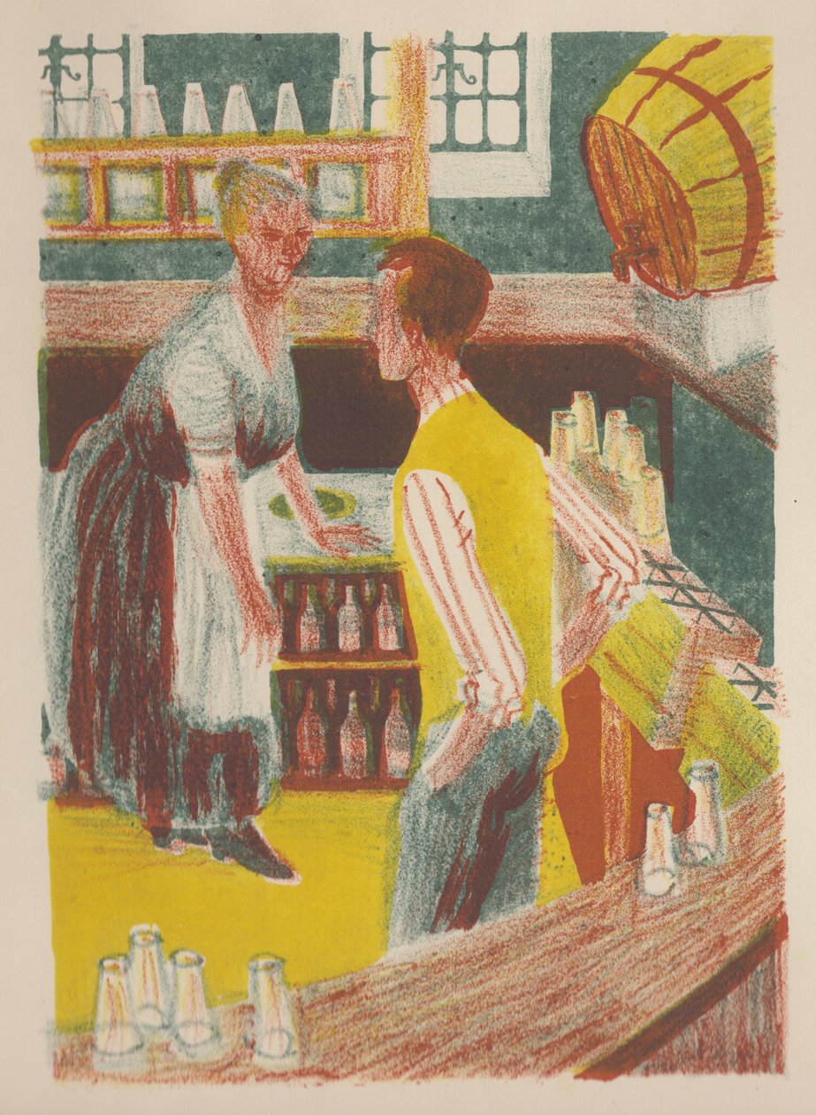 Barın arkasında, 1952. by Shirley Markham