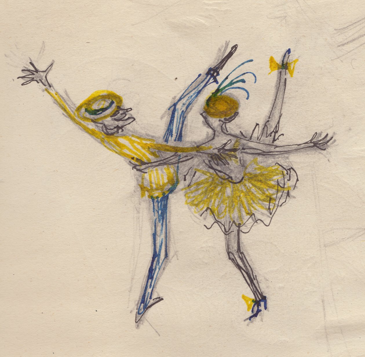 Dans eden çift, 1950. by Shirley Markham