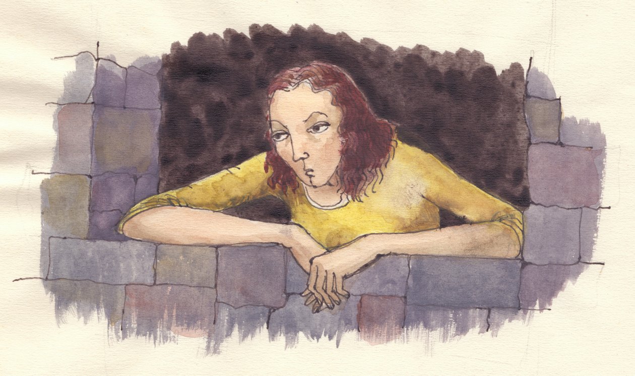 Huysuz kadın, c1950. by Shirley Markham