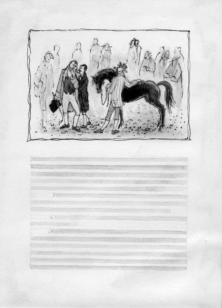 Atlı adamlar, 1952. by Shirley Markham