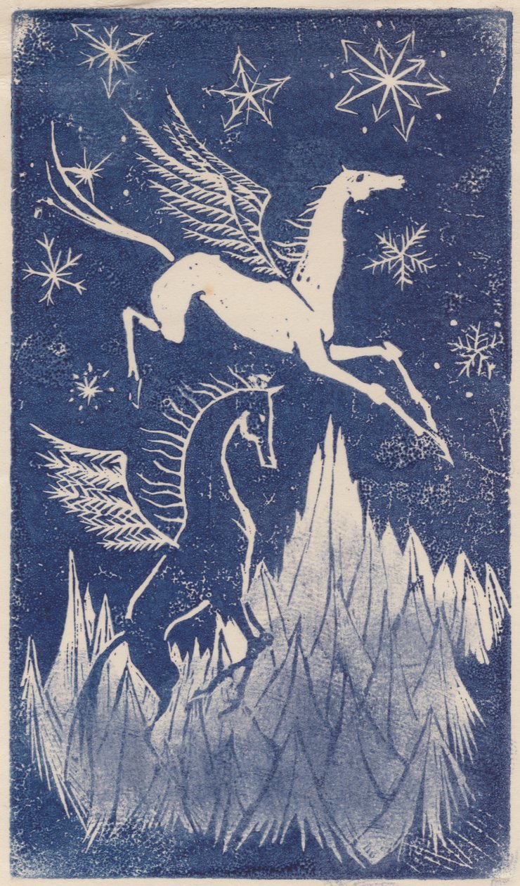 Pegasus, c1950. by Shirley Markham