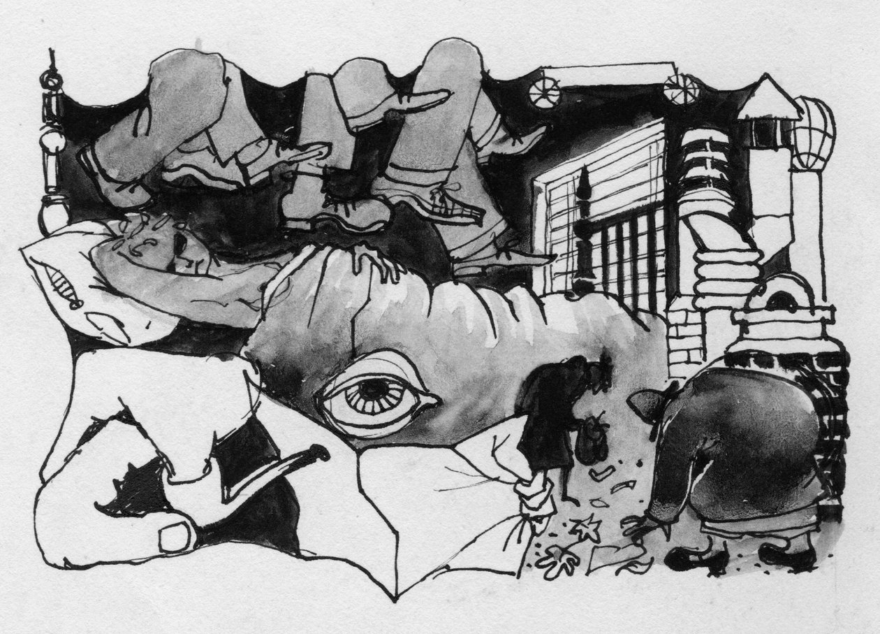 Gerçeküstü çalışma, 1952. by Shirley Markham