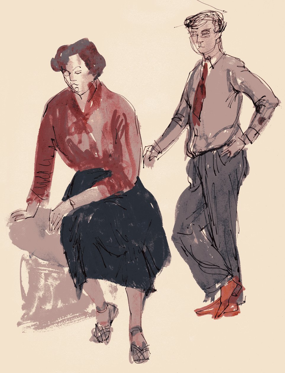 İki rakam, 1953. by Shirley Markham