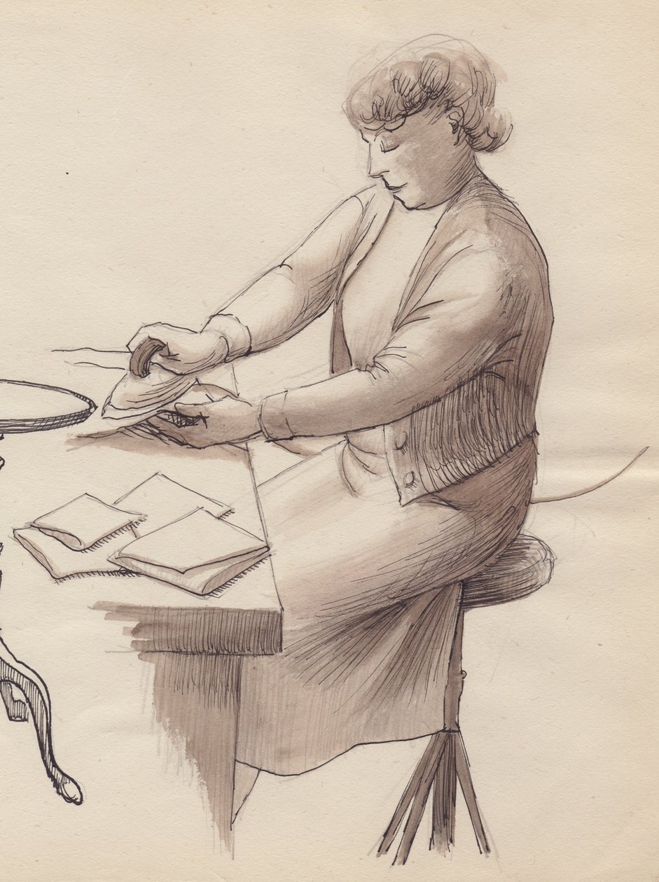 Kadın ütü, 1951. by Shirley Markham