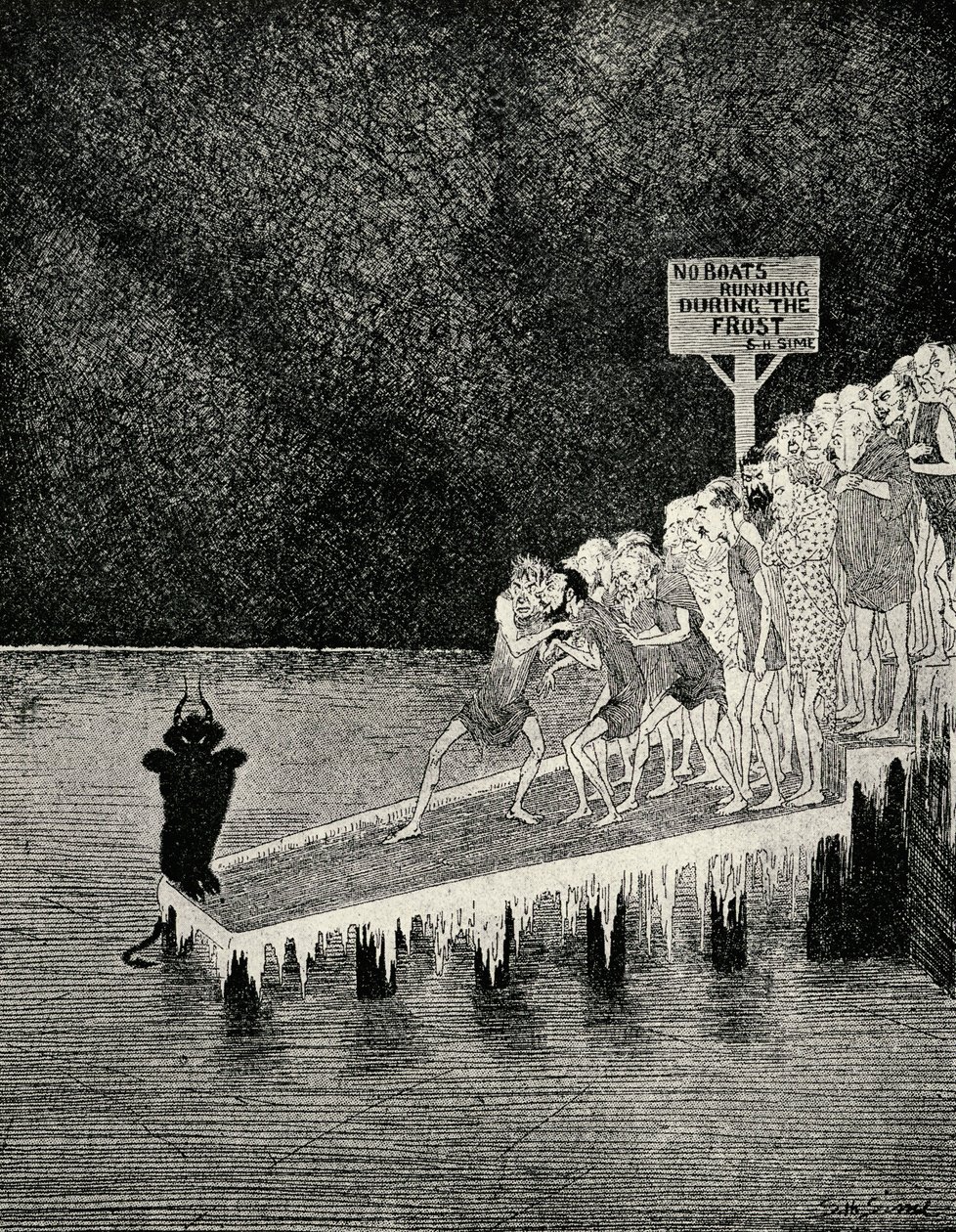 Styx Bankaları by Sidney Herbert Sime