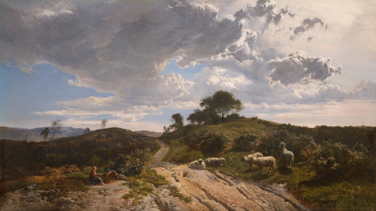 hoş otlak by Sidney Richard Percy