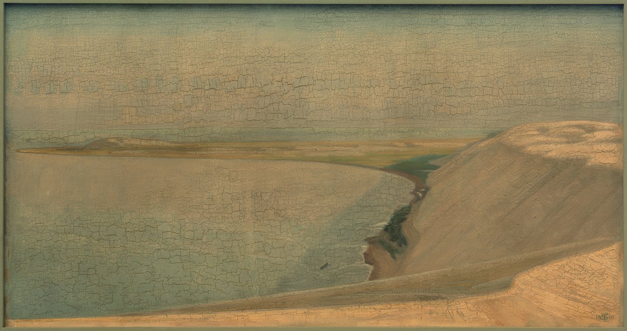 yüksek kumul manzarası by Siegfried von Leth