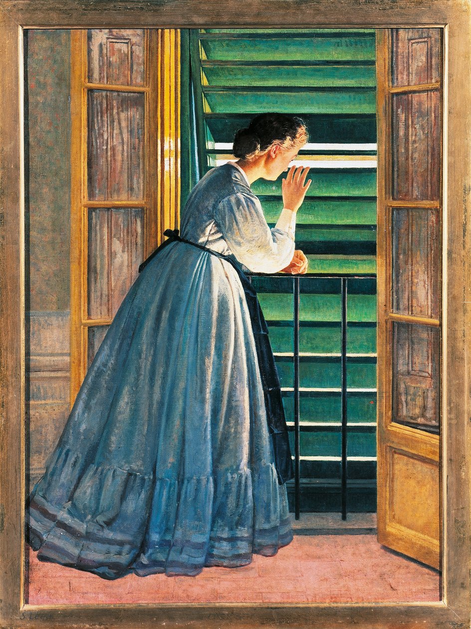 Merak, Silvestro Lega (1826-1895). by Silvestro Lega