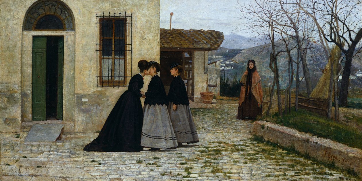 Ziyaret by Silvestro Lega