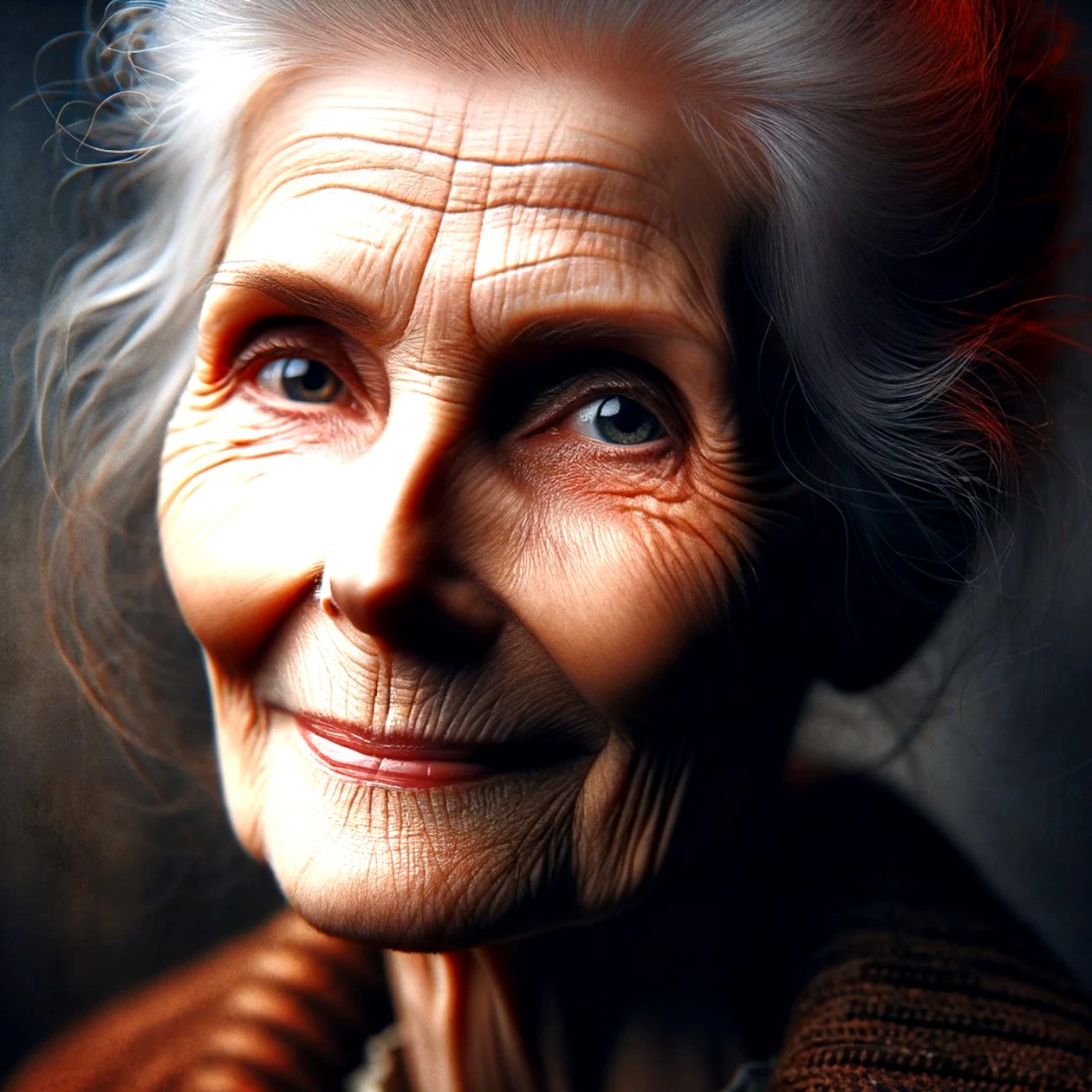 Ruth-quot;Yapay zeka şeklindeki yaşam yılları: zamansızlığın portreleriquot; by Silvia Martini
