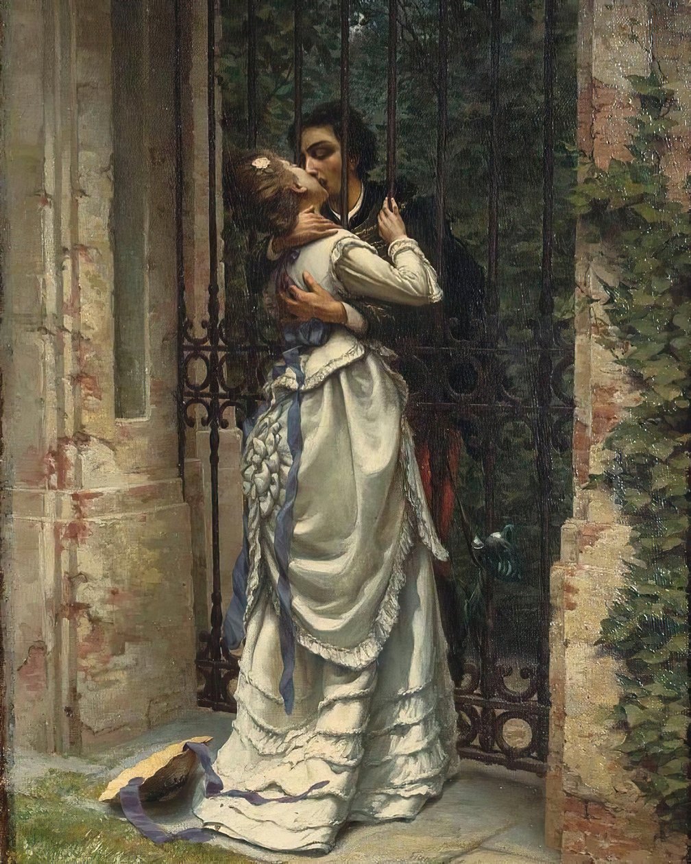 Öpücük, 1910. by Silvio Allason