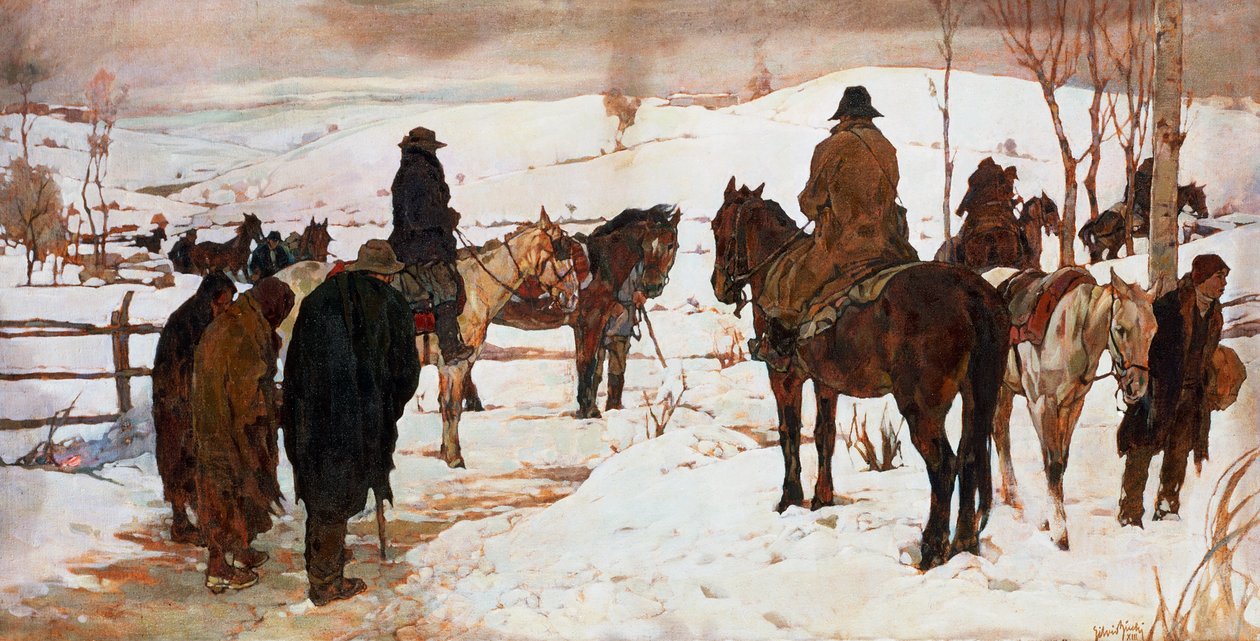 Atlıların ayrılması by Silvio Bicchi