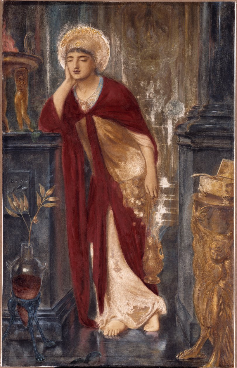 Heliogabalus, Güneşin Baş Rahibi by Simeon Solomon