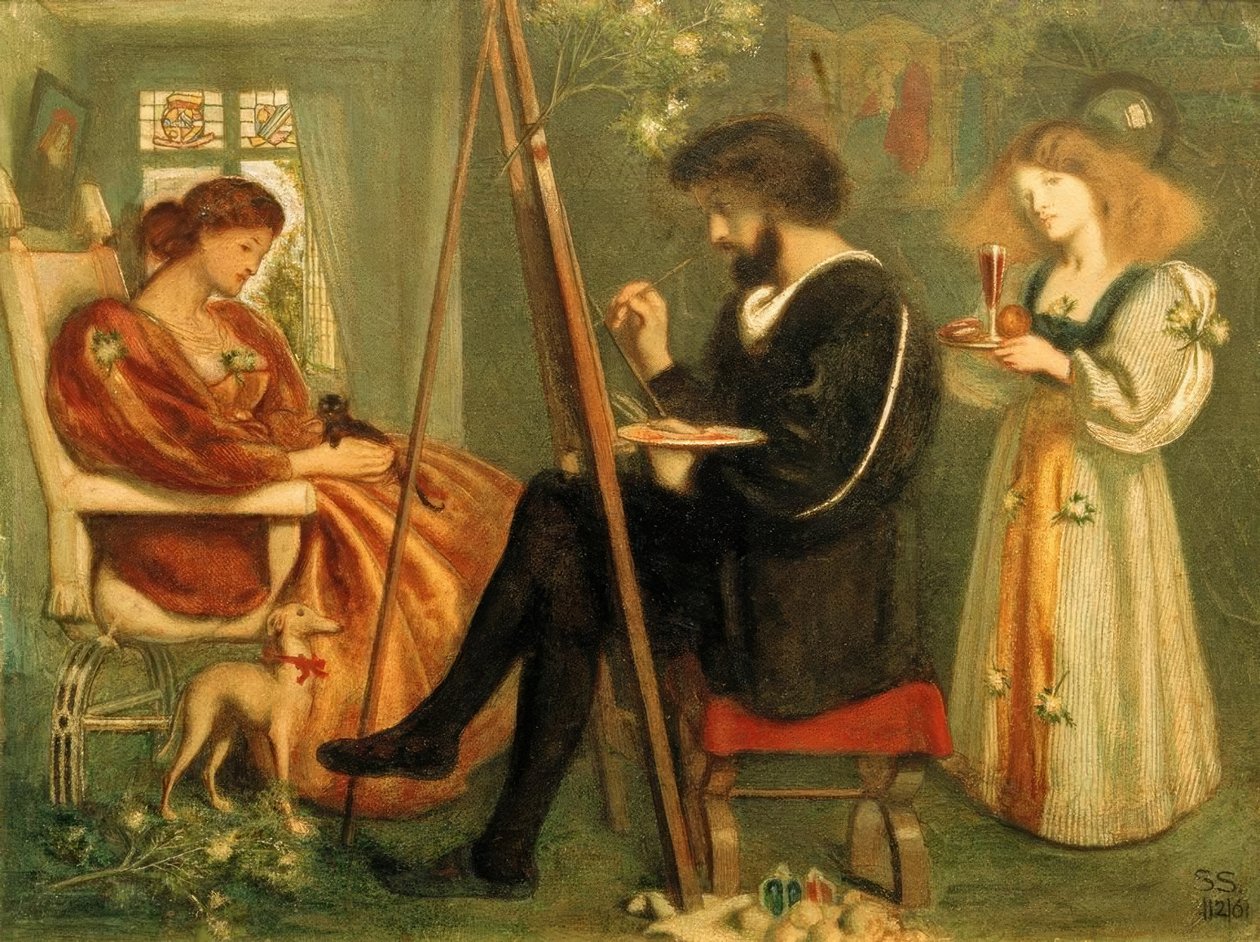 Ressamın Memnuniyeti by Simeon Solomon