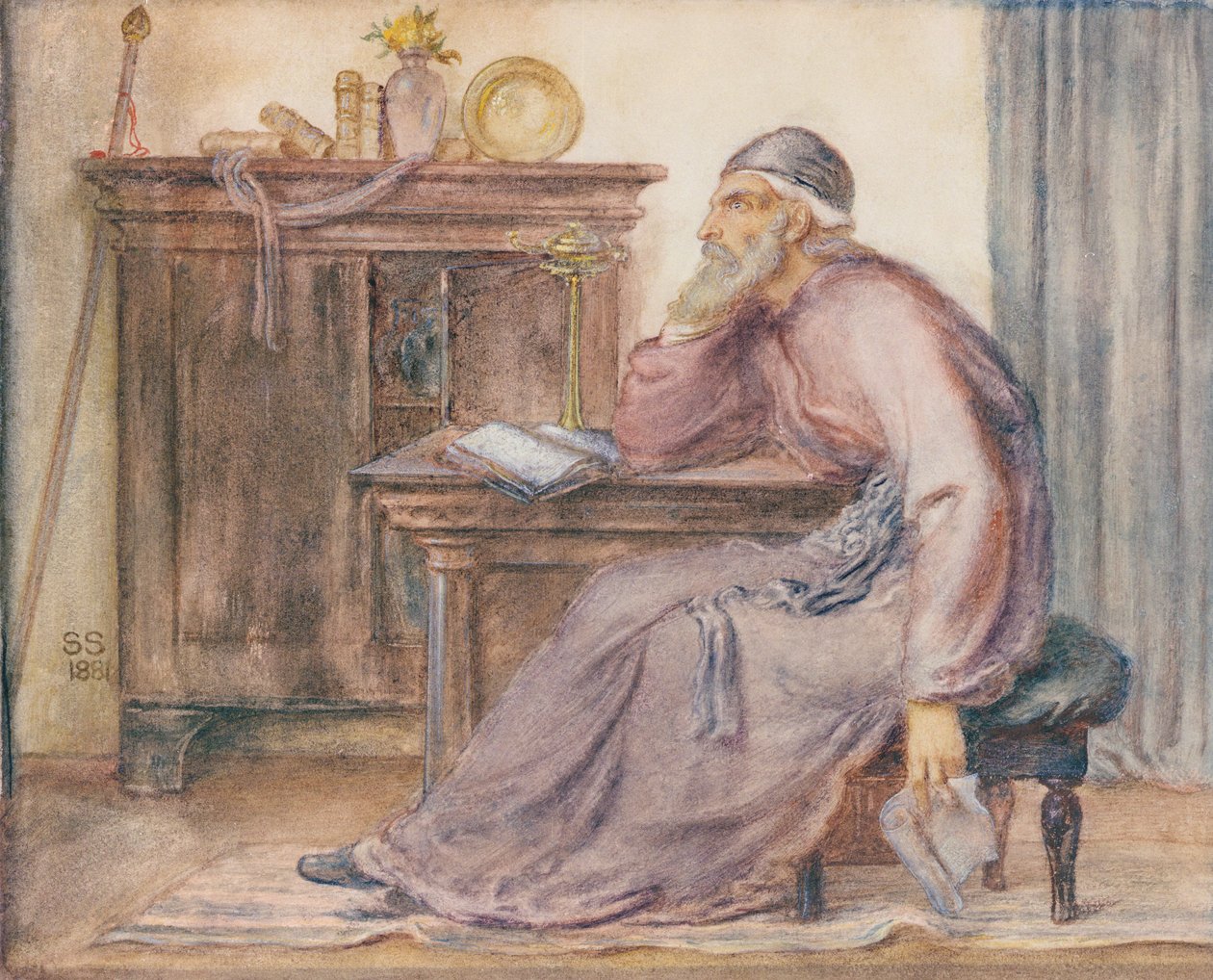 Kahin by Simeon Solomon