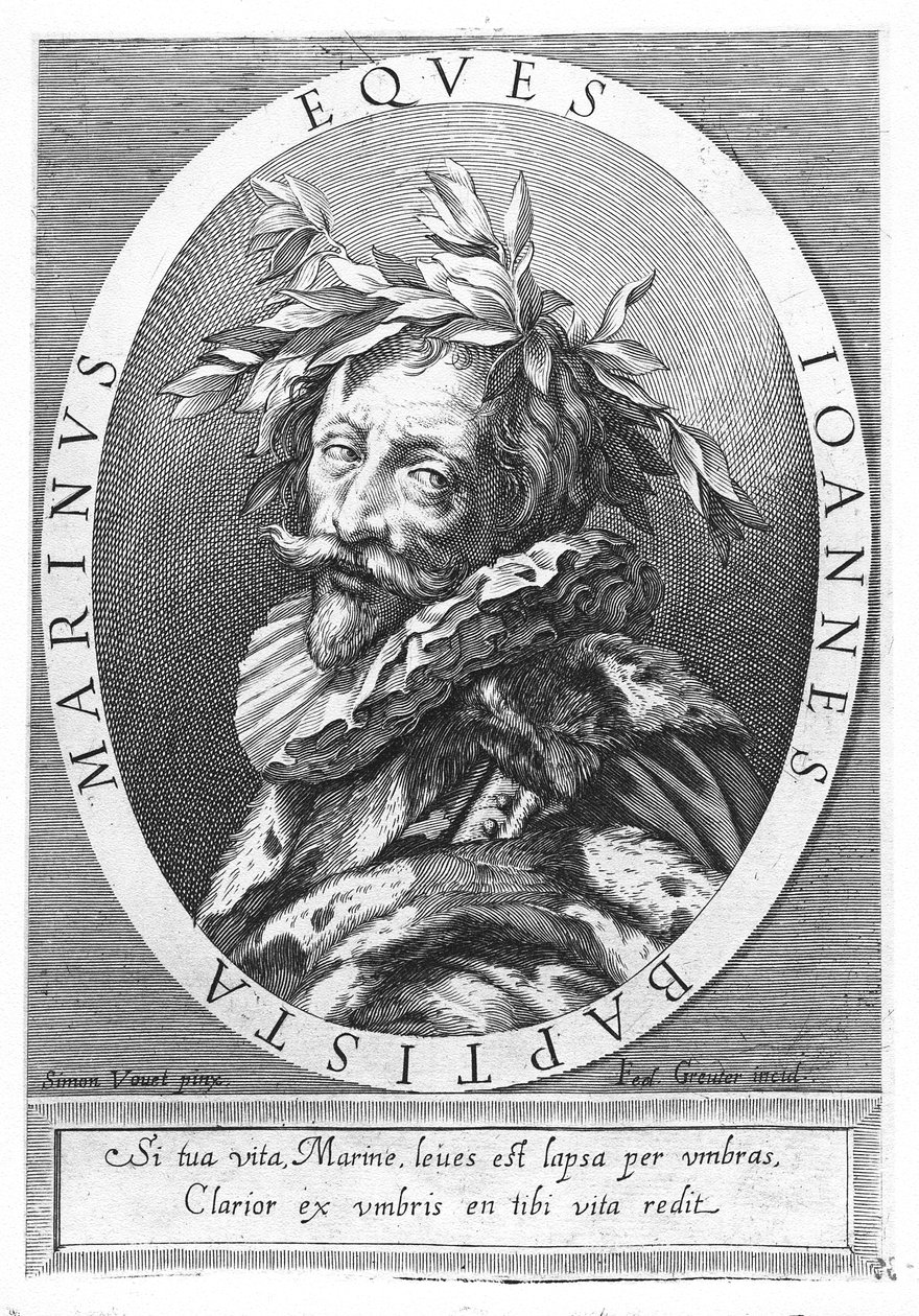 Giambattista Marino by Simon Vouet