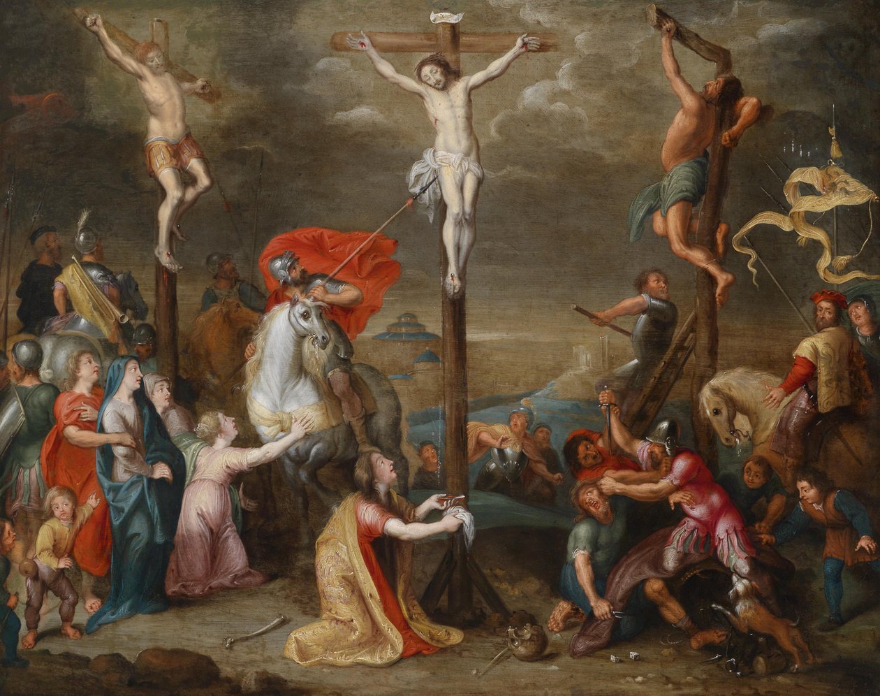 İsa çarmıhta by Simon de Vos