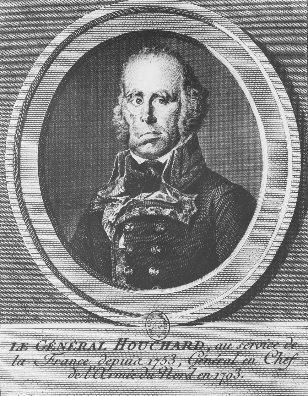 General Houchard  by Simon Charles Miger
