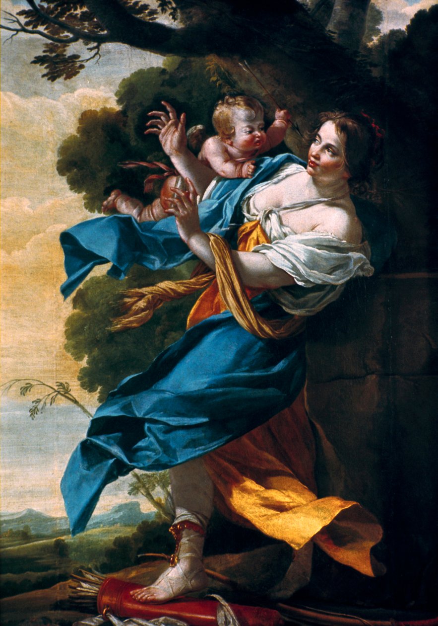 İntikamını Aldığı Aşk, 17. yüzyıl. by Simon Vouet
