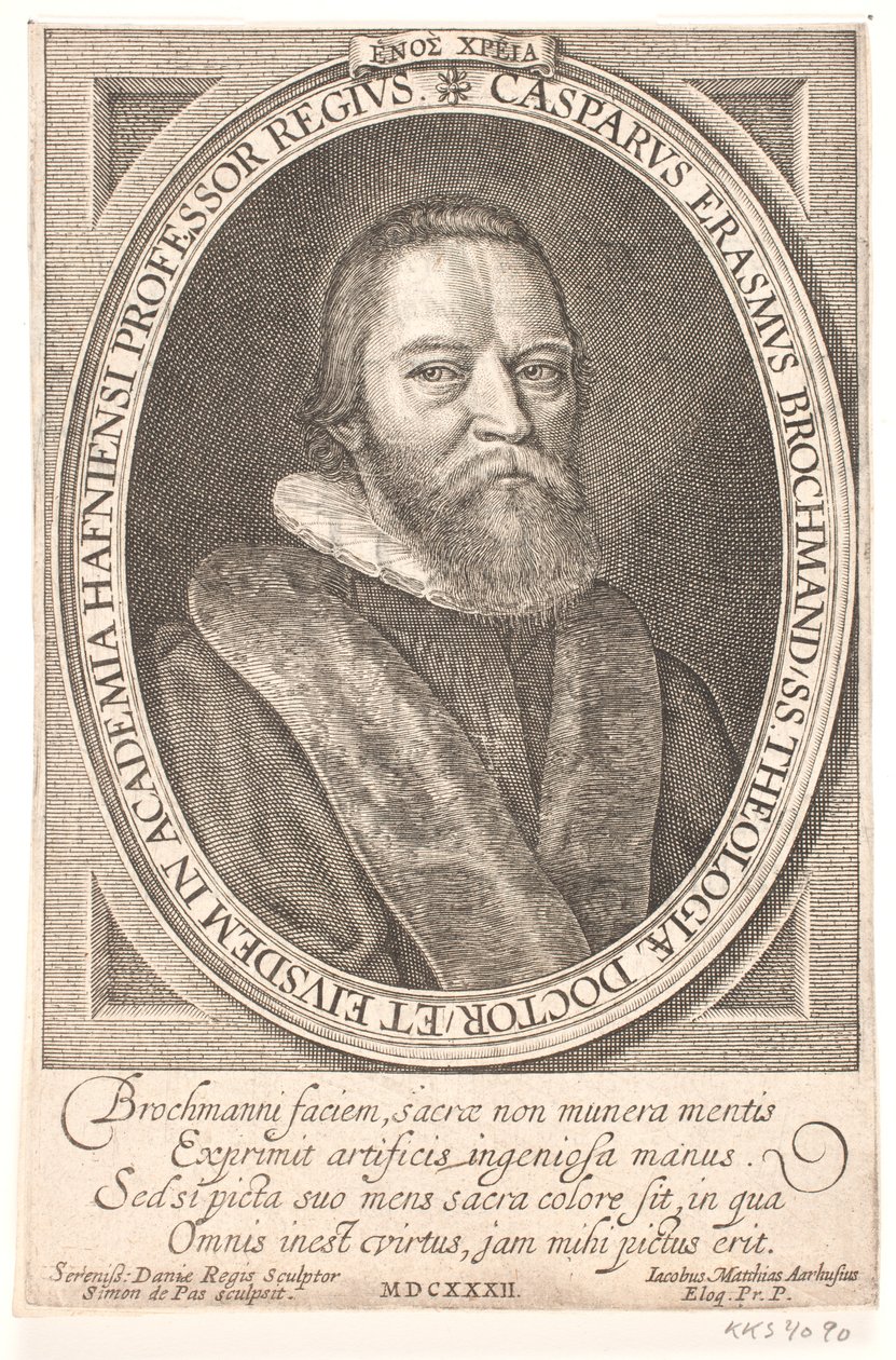 Piskopos Jesper Rasmussen Brochmand by Simon de Pas