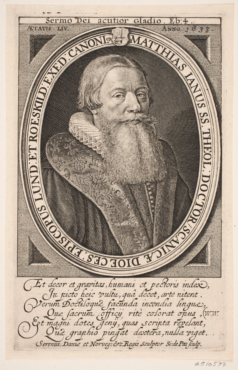 Piskopos Mads Jensen by Simon de Pas