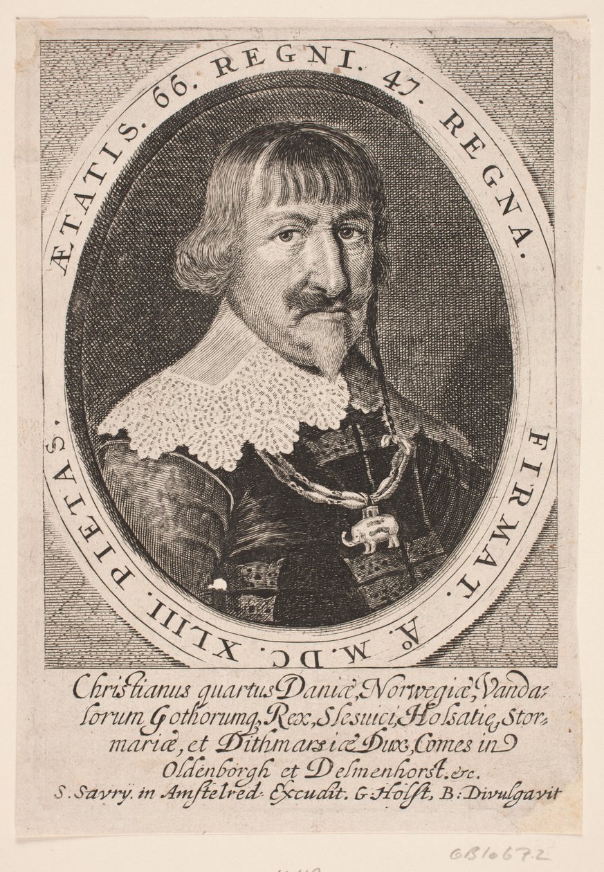 Hıristiyan IV by Simon de Pas