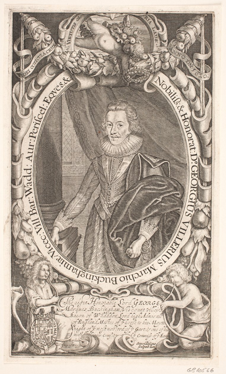 Buckinghamlı George Villiers by Simon de Pas
