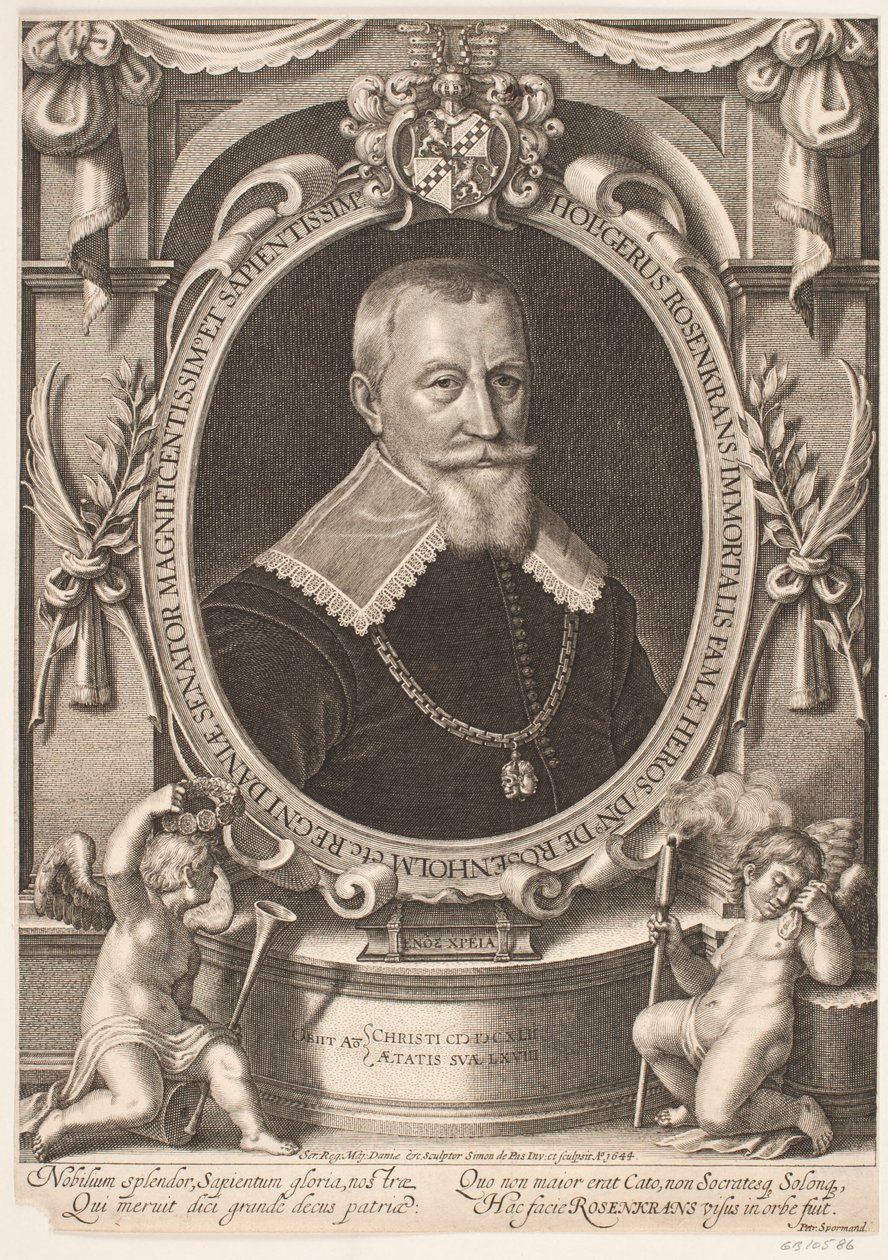 Holger Rosenkrantz by Simon de Pas