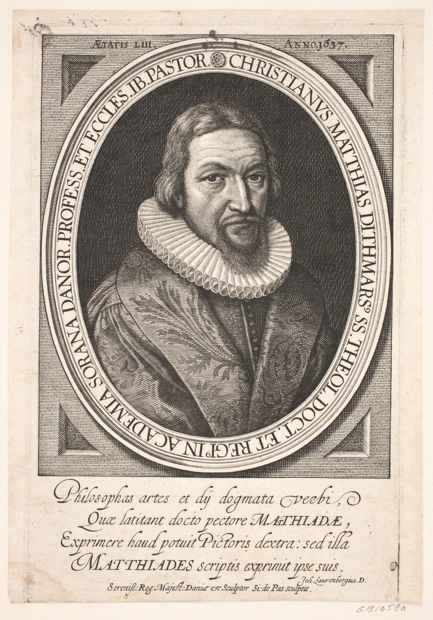 Profesör Christian Madsen by Simon de Pas