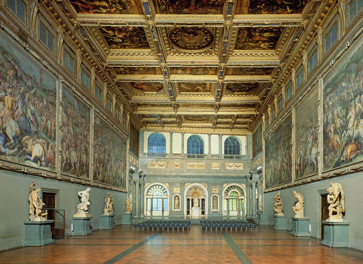 Salone dei Cinquecento, yaklaşık 1495 by Simone del Pollailo