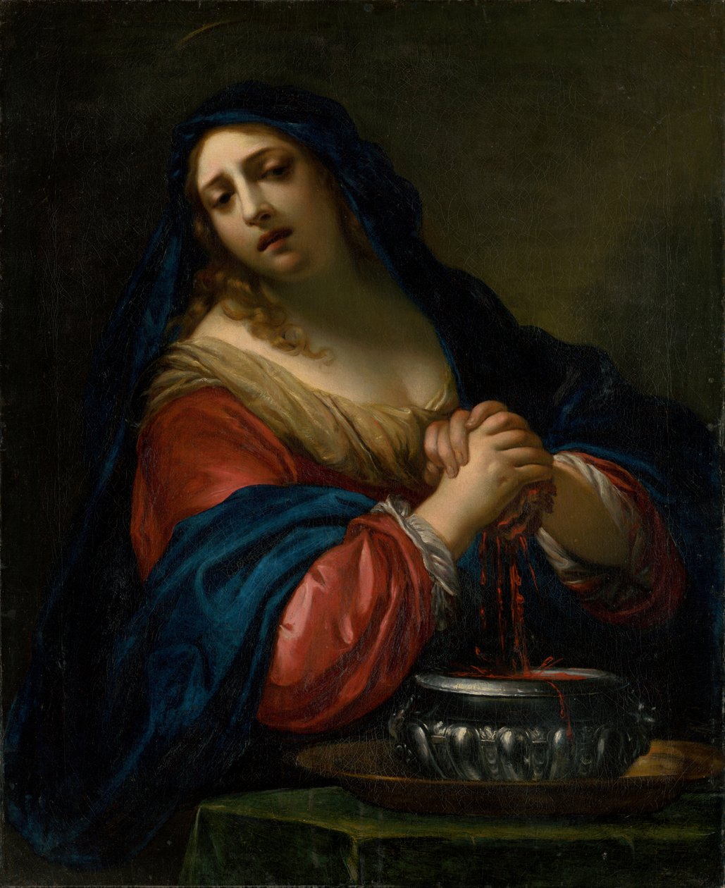 Aziz Praxedis, c. 1650 by Simone Pignoni