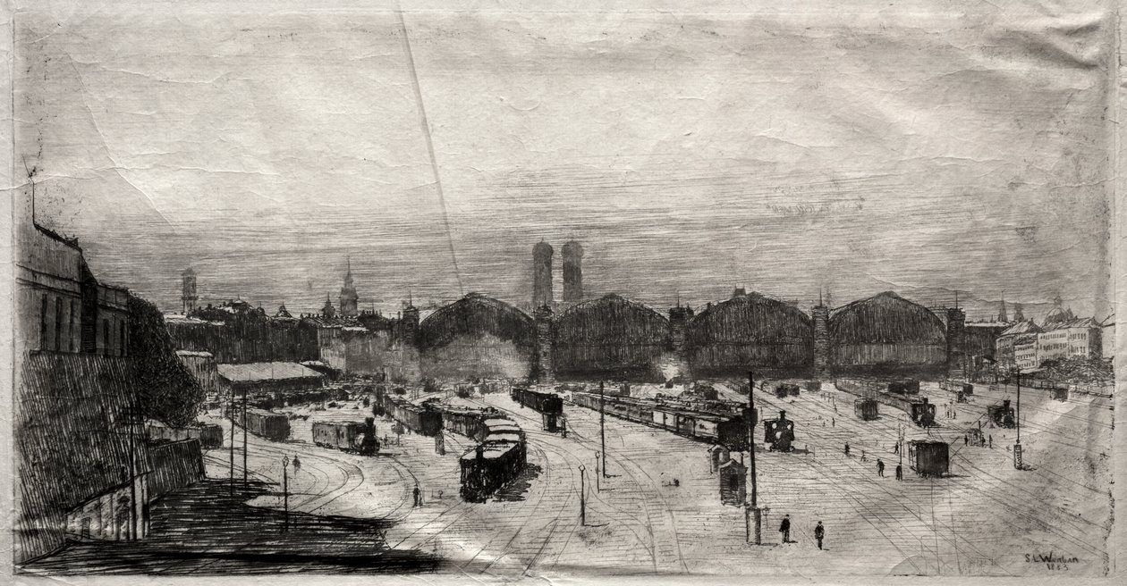 Demiryolu istasyonu by Sion Longley Wenban