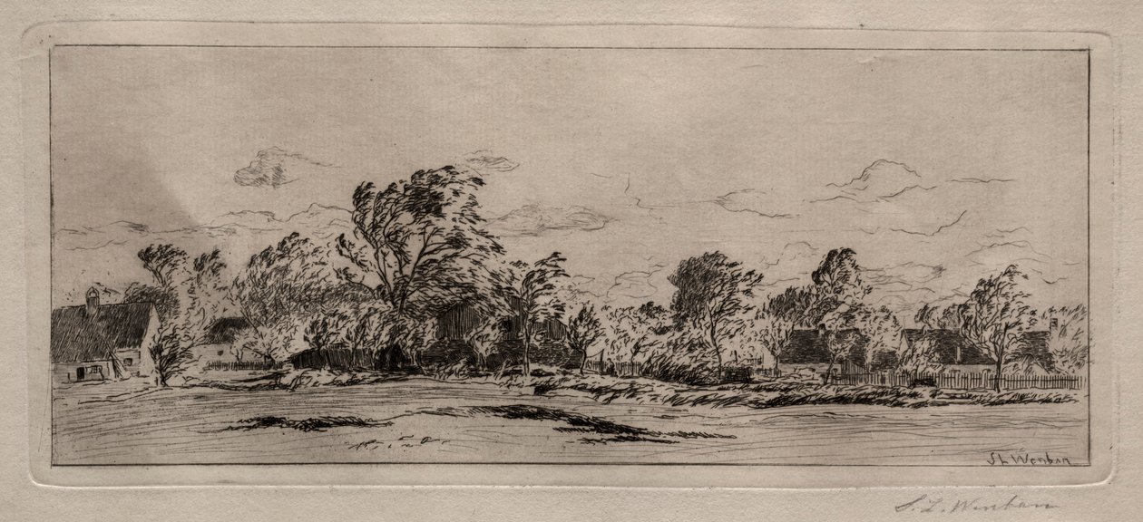 Rüzgarlı Sabah - Schleissheim. by Sion Longley Wenban