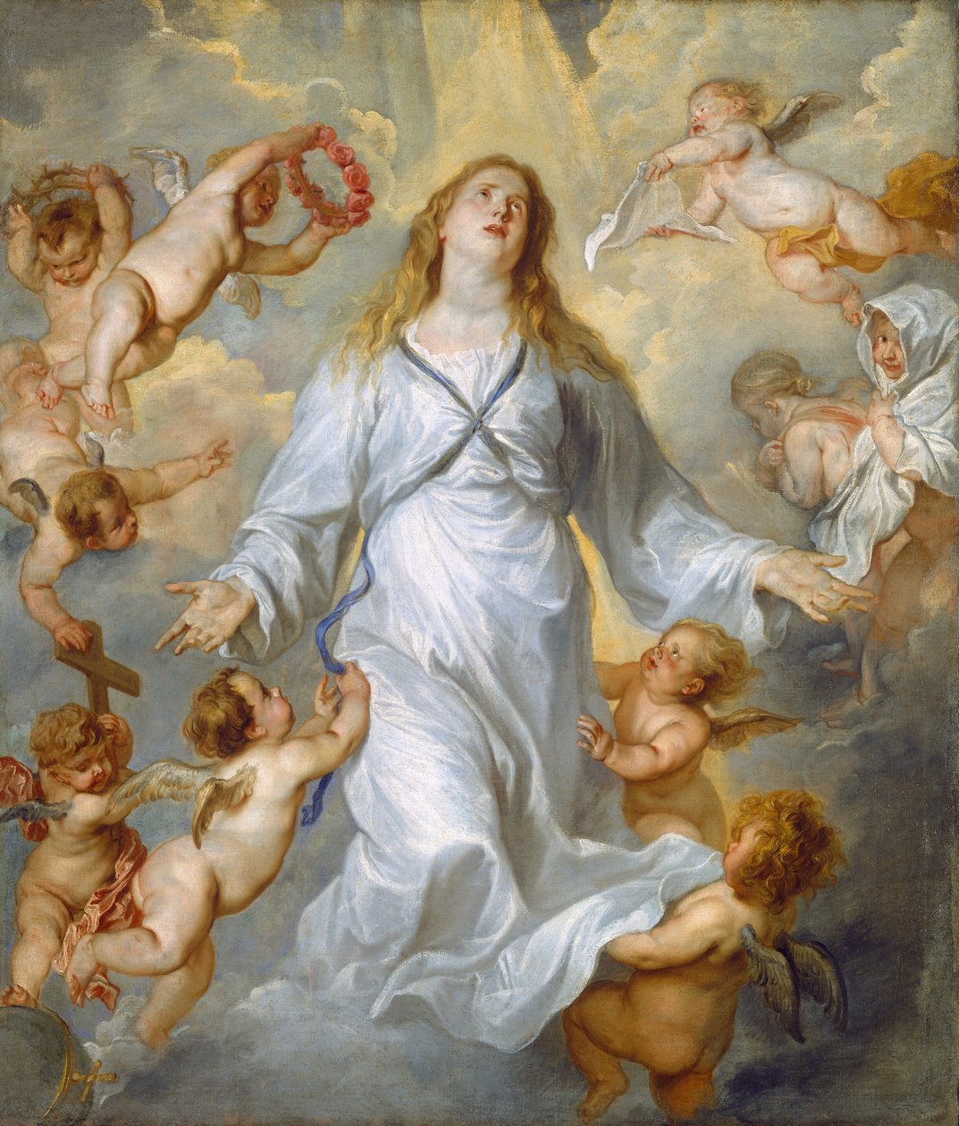 Şefaatçi olarak Bakire by Sir Anthony van Dyck