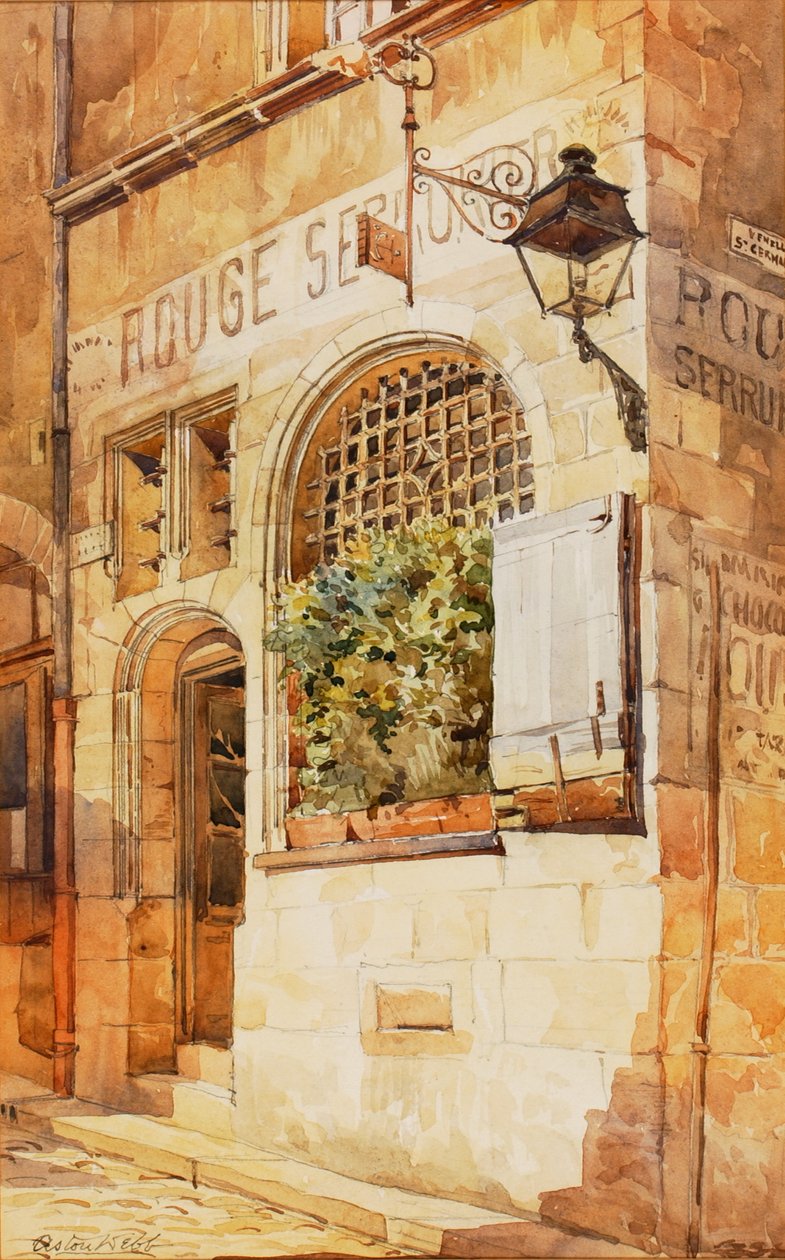 Çilingir Dükkanı, 1924. by Sir Aston Webb