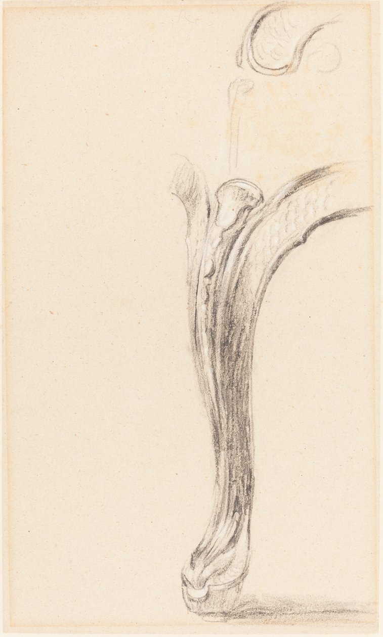 Sandalye Bacağı Çalışması by Sir David Wilkie