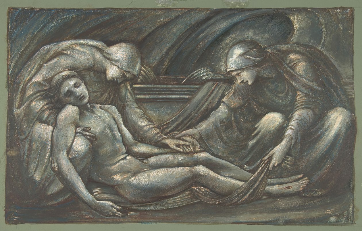Mezar, 1879. by Sir Edward Coley Burne Jones