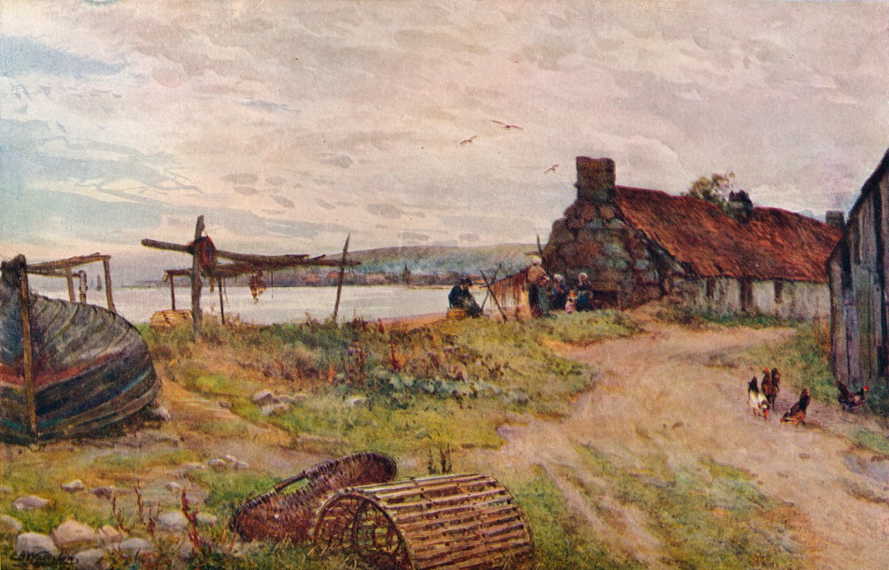 Stonehaven, c1911 by Sir Ernest Albert Waterlow